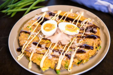 Okonomiyaki pizza 